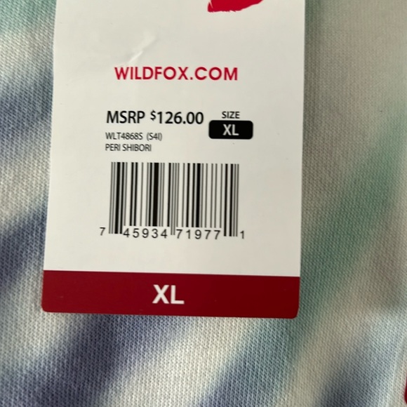 🎉2x HP🎊🆕NWT Purple Size XL WildFox Tie-Dye Hoodie - Picture 8 of 8